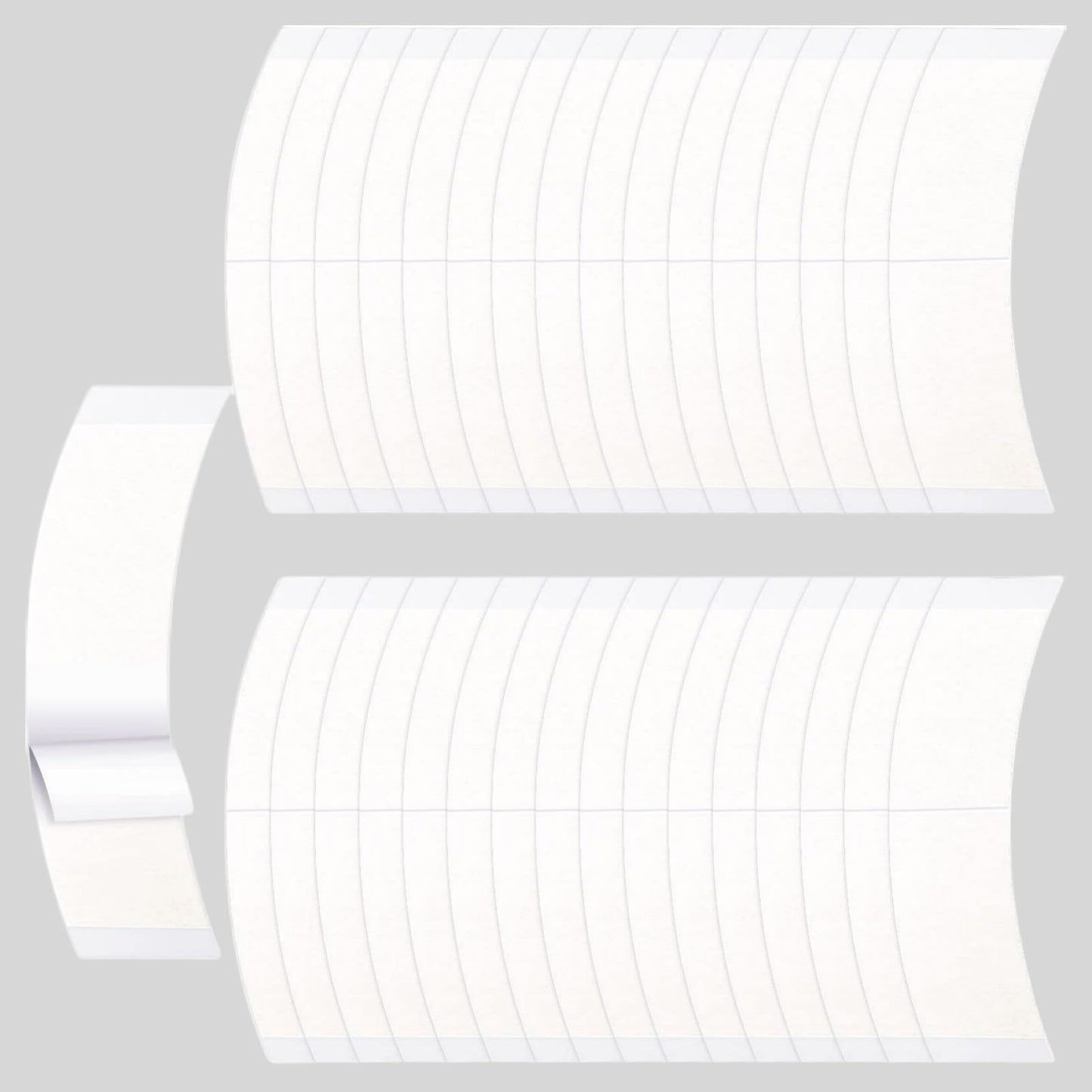 GoltMelt 36pcs Wig Tapes for Lace Wigs, Invisible Waterproof Double-Sided Tape for Lace Front Wigs, Toupee Tape Strips, Wig Lace Tape for Securing Wigs - White