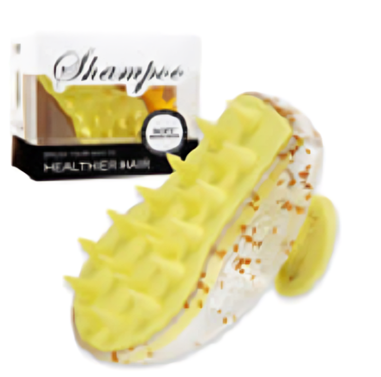 YLW-Scalp Massager Shampoo Brush, Soft Hard Silicone Shampoo Scrub Brush for Hair Care Growth Clean, Wet and Dry Hair Head Massager, Reduce Dandruff, Massage Scalp