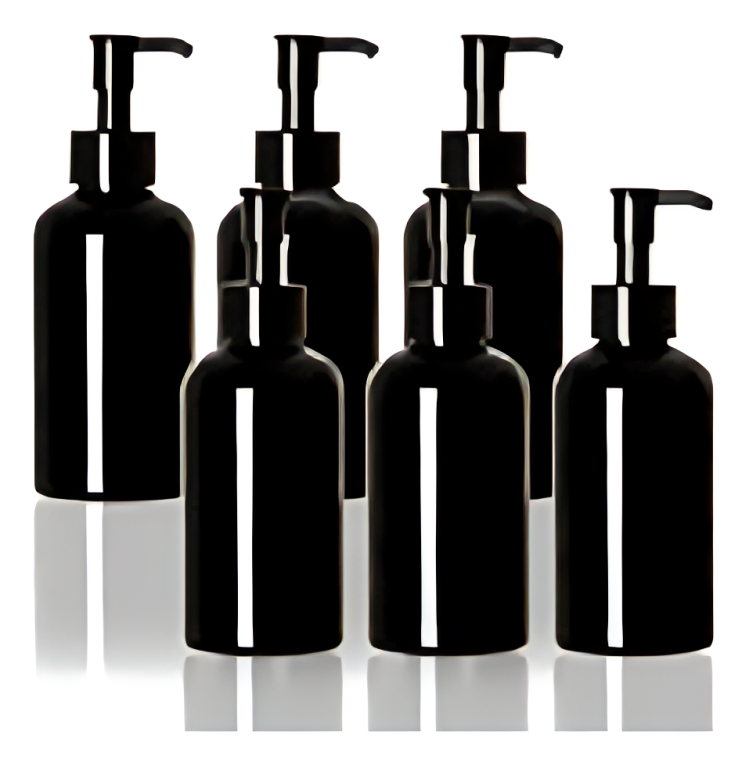 BLK - Plastic Pump Bottles 250ML
