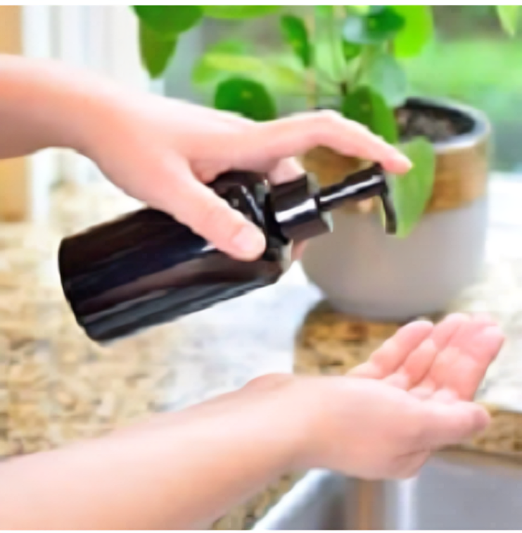 BLK - Plastic Pump Bottles 250ML