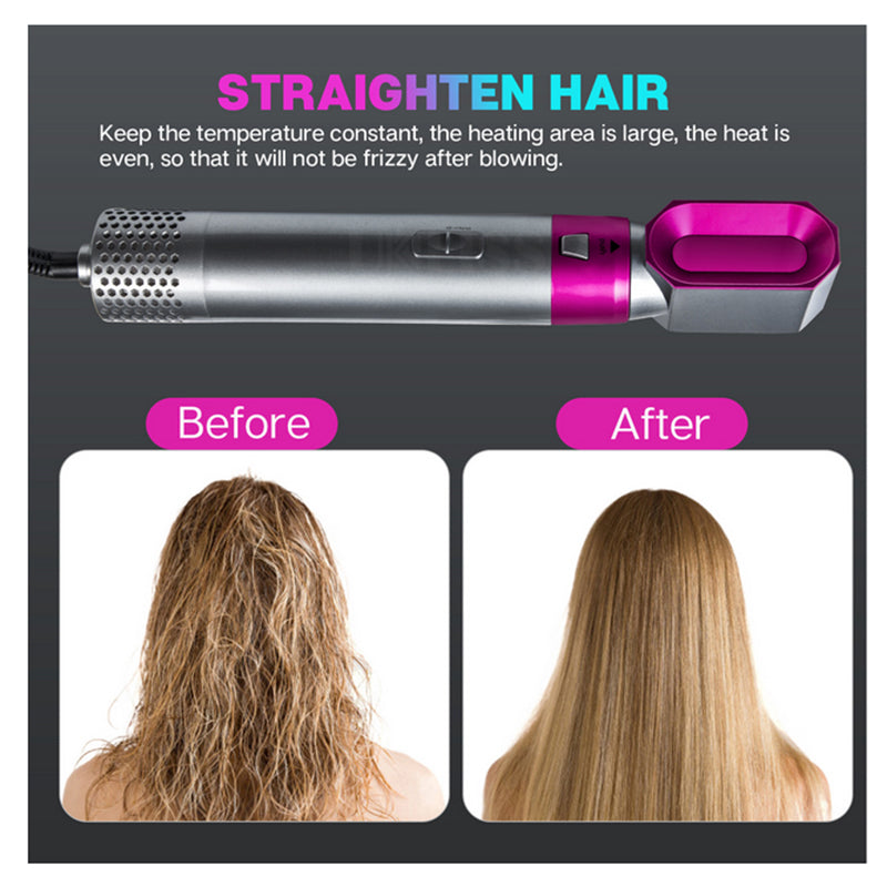 5 in 1 Electric Hair Dryer Detachable Styler Hot Air Brush