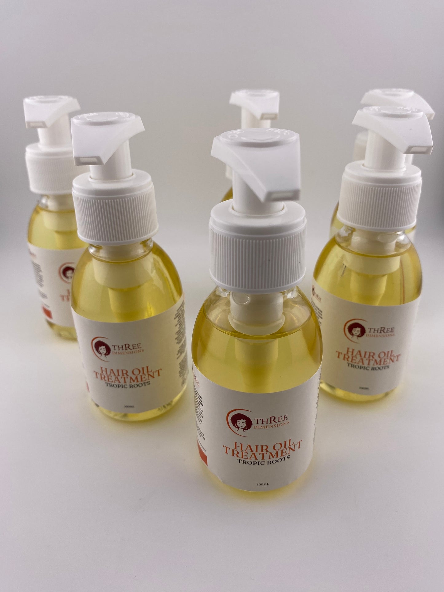 Three Dimensions Hair Oil Treatment , Tropic Roots, 100ml New Bottling