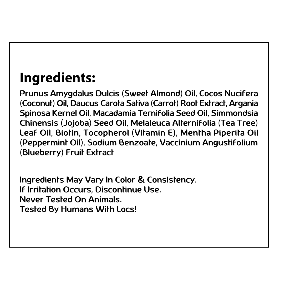 Locs Vegan Growth Serum: Peppermint