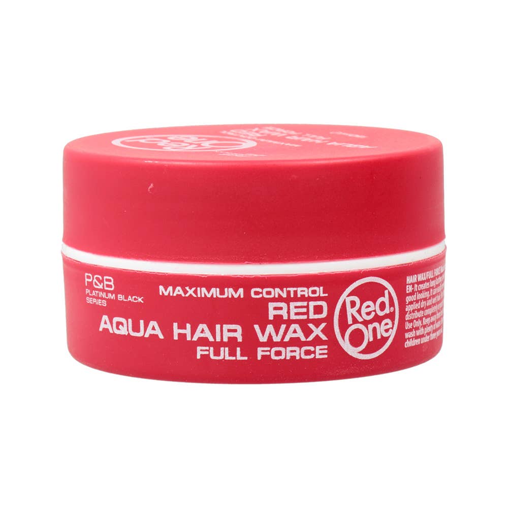 Red One Full Force Aqua Hair Wax Red Gel 150ml