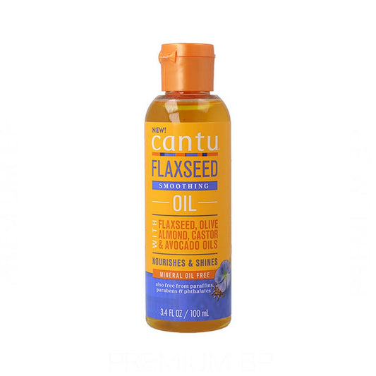 Cantu Flaxseed Smoothing Oil 3.4 Oz/100 ml