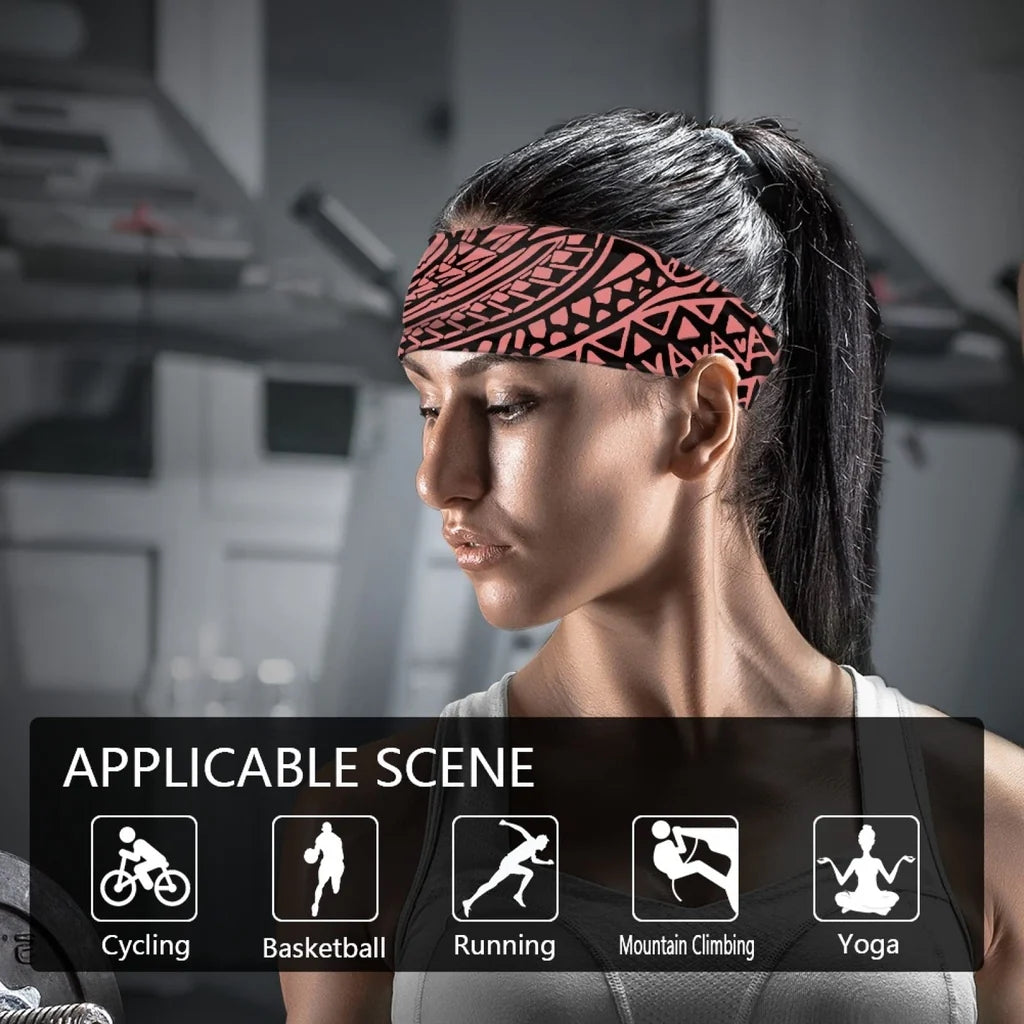 Unisex Sports Wide Headband