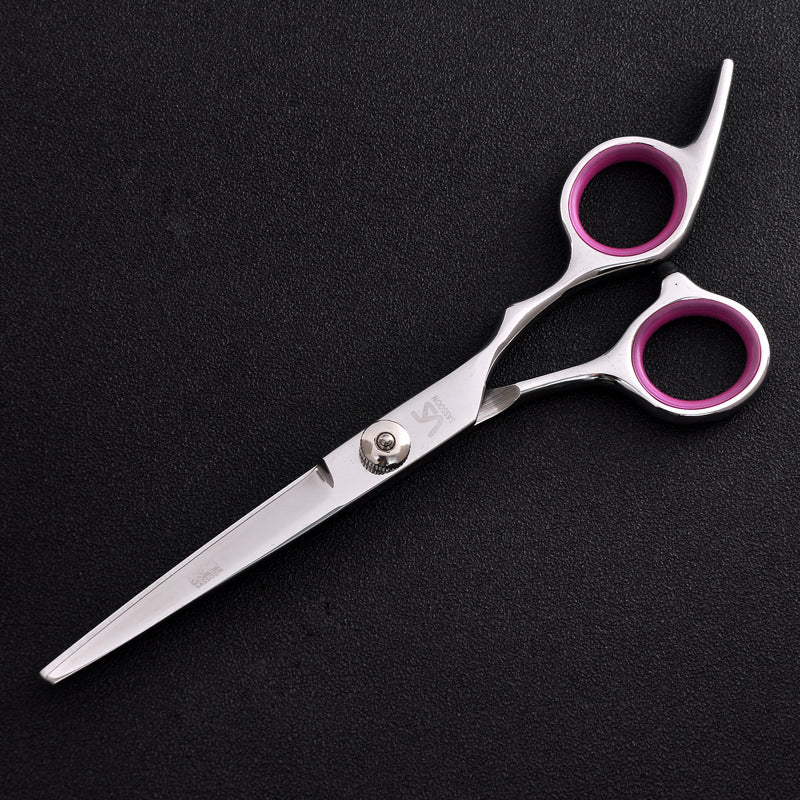 Stainless Steel Haircut 6 inch Scissors Professional Salon Hairdressing Hair Cutting Set - Flat Scissor