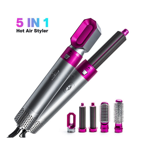 5 in 1 Electric Hair Dryer Detachable Styler Hot Air Brush
