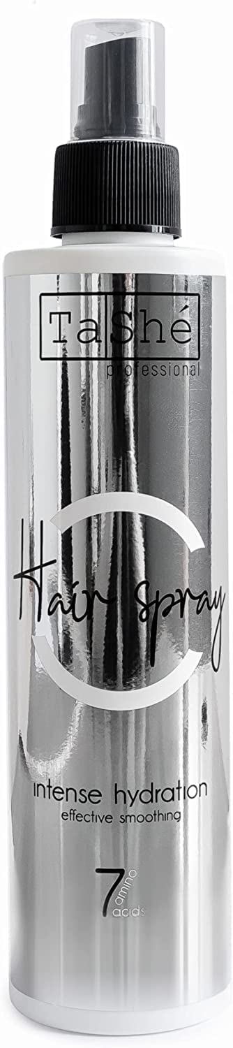 Hair Spray Non-washable 250ml | Moisturizing and Smoothing, Ultra-shine For All Hair Types by Tashe professional